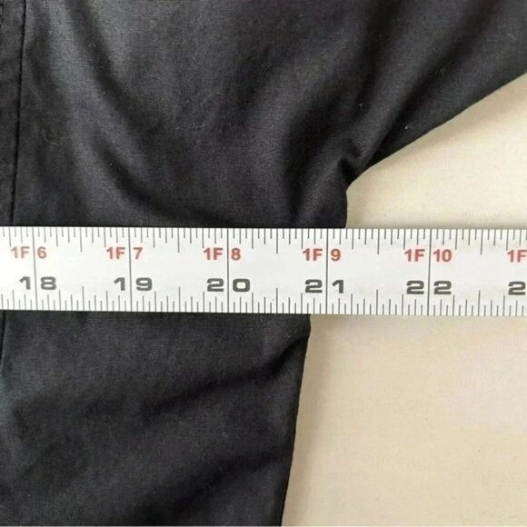 FOX Racing Redplate Flexair Workshirt Short Sleeves Snap Buttons Black Medium - Picture 14 of 16